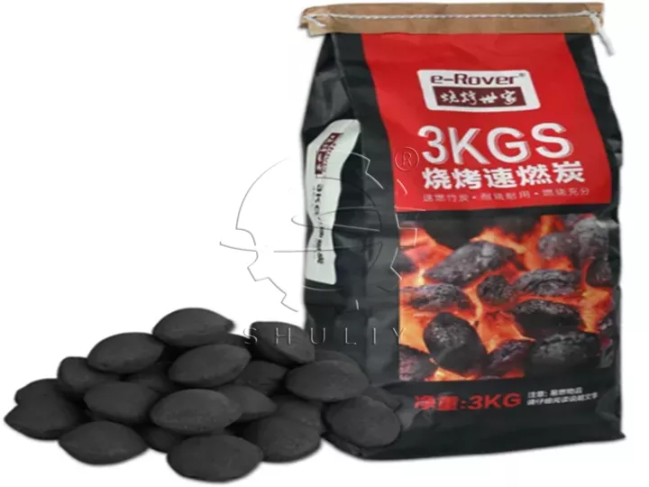 Paquet de charbon de bois de 3 kg