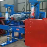 Horizontal wood saw mill machine