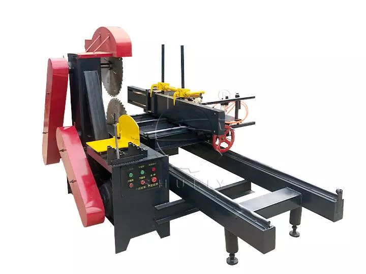 Log saw mill machine