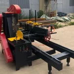 Log saw mill machine