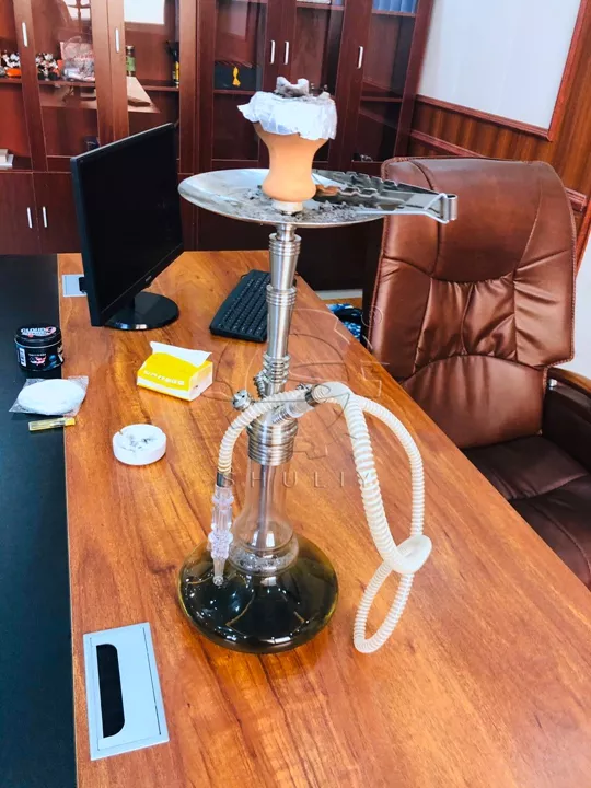 aplicación de carbón de shisha