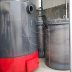 carbonization furnace with inner stoves