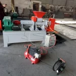 press charcoal briquette machine