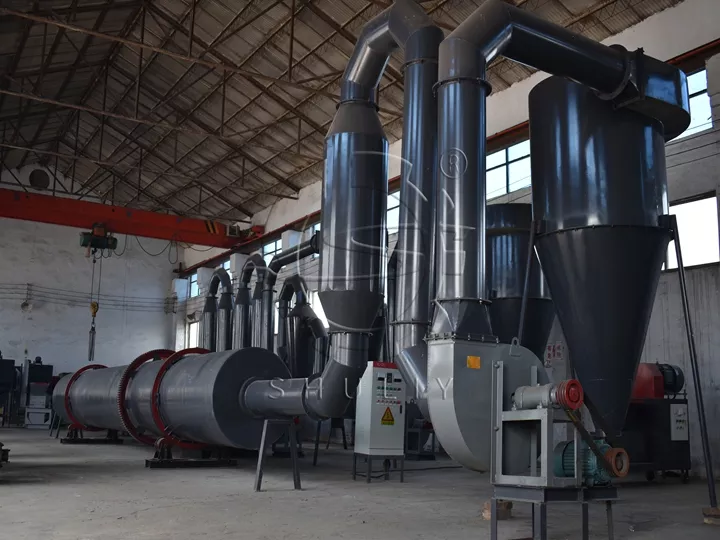 rotary drum dryer machine