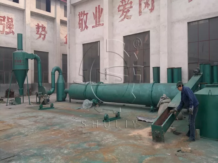 rotary drum dryer machine factory