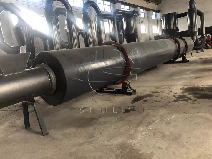 rotary drum dryer machine