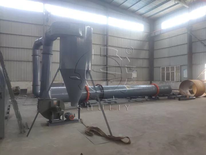 rotary drum dryer unit