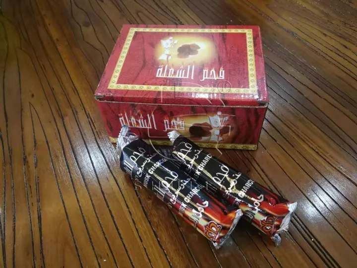 embalaje de carbón shisha