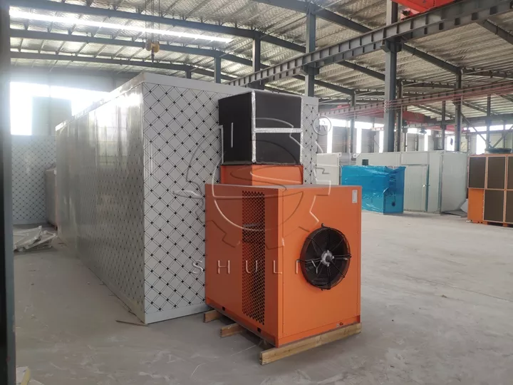 the batch type charcoal dryer machine