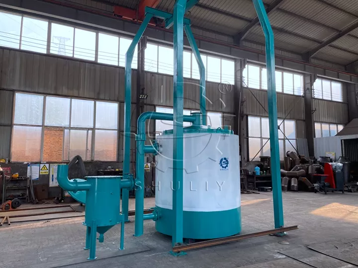 vertical carbonization furnace