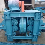 vertical debarking machine