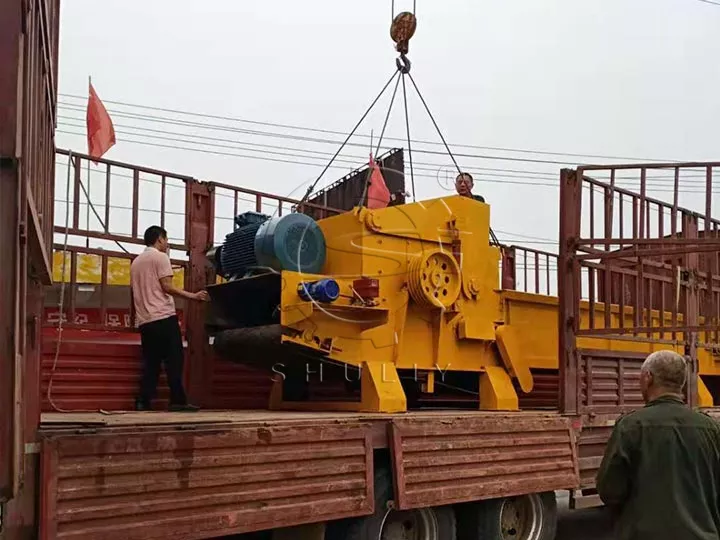 wood pallet shredder for shipping to Bulgaria