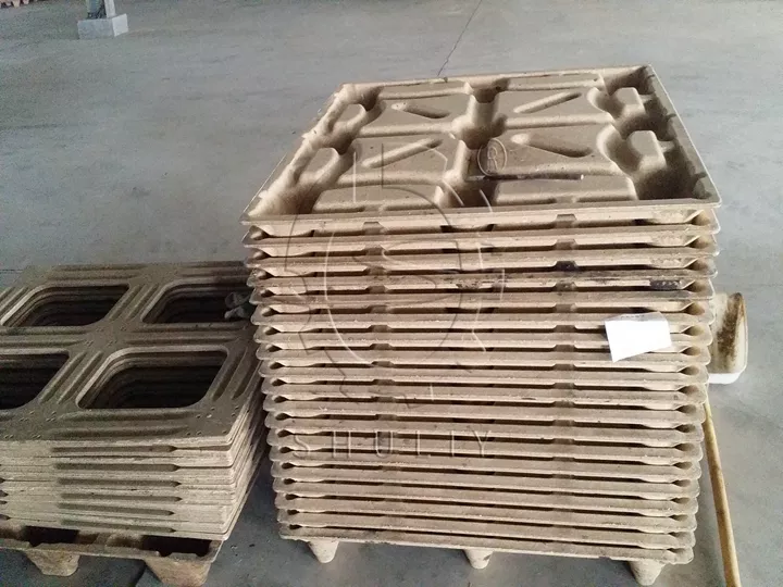 palettes de presse à bois