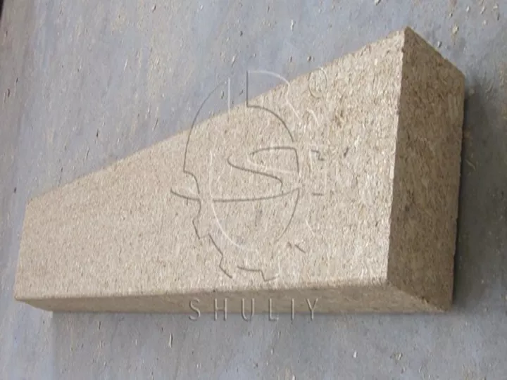 crushed sawdust applications pallet blocks