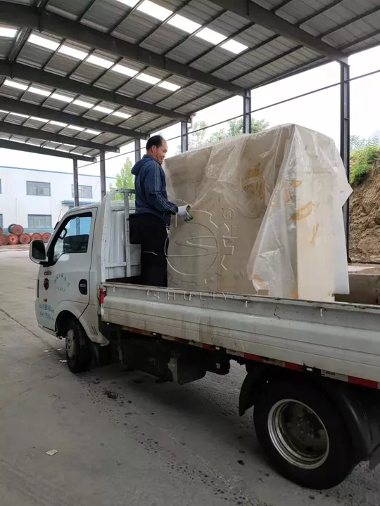 sawdust briquette machine shipping site