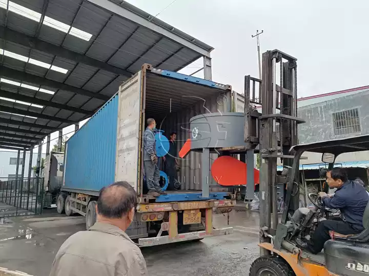 ligne de production de charbon de bois de briquettes de sciure de bois