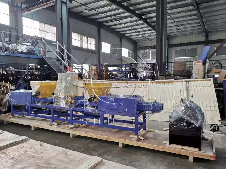 pallet block molding machine