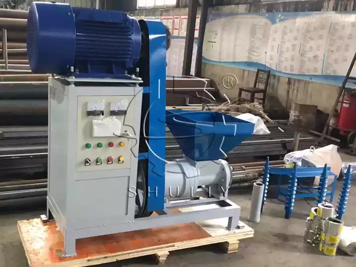 wood briquette press machine