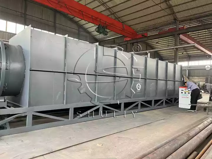 biomass charring carbonization kiln