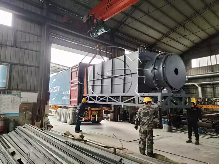 carbonization furnace to Brazil