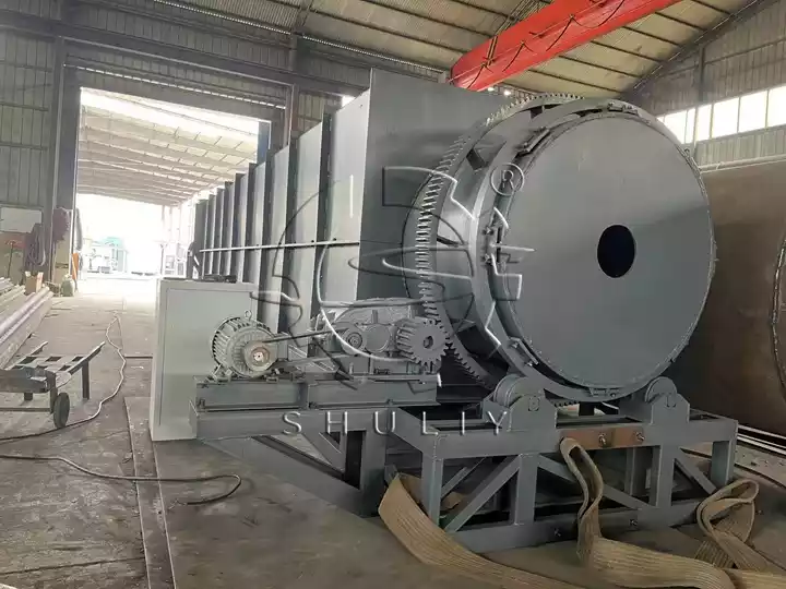 charcoal carbonization machine