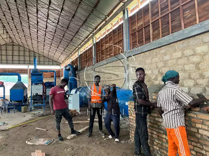 presse à briquettes de déchets de bois