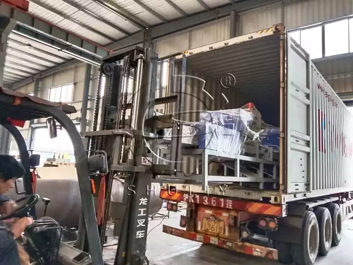 industrial pallet block machine