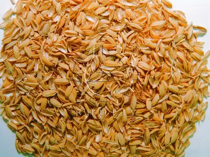 rice hull material