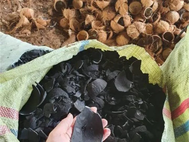 уголь из скорлупы кокоса