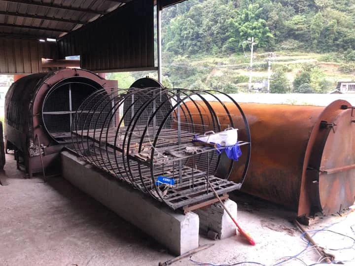 carbonization furnace for charcoal