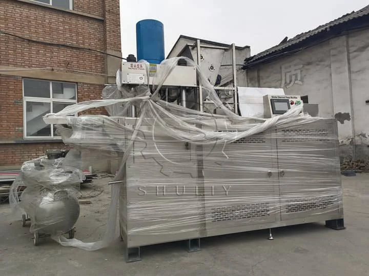 packaging of shisha charcoal machine