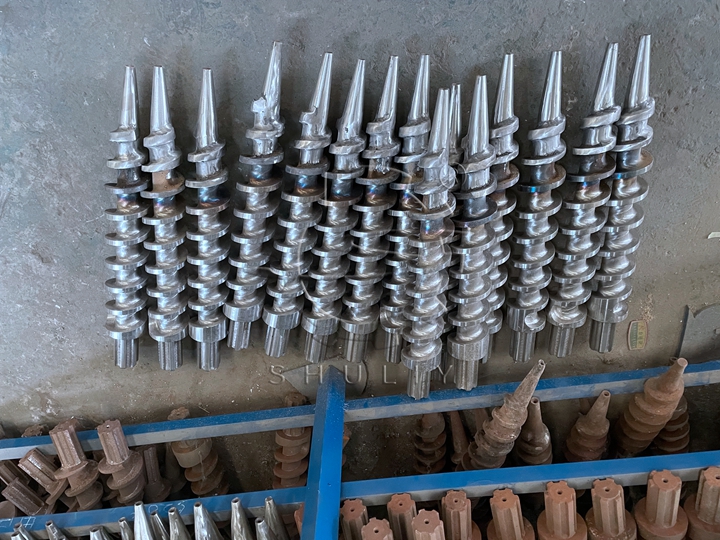 biomass briquette machine parts