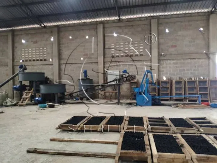 finished honeycomb briquettes