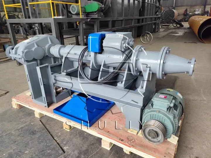 machine d'extrudeuse de charbon de bois