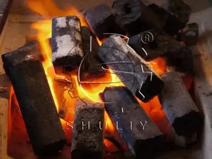 carbón en trozos tradicional