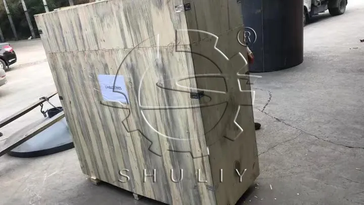 packaging of the briquette making machine
