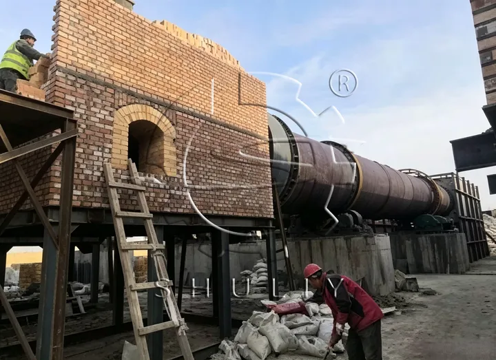 rotary activation kiln