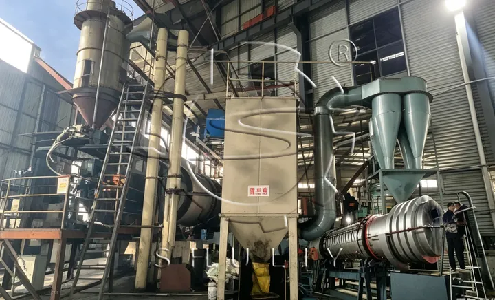 wood activated carbon furnace