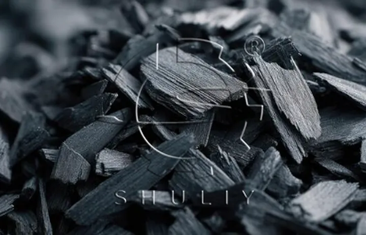 wood carbon for the activated carbon rotary kiln